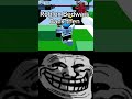 Roblox bedwars then vs now troll face #nostalgia #trollface