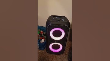 Onn Party speaker Startup and shutdown