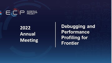 Debugging and Performance Profiling for Frontier