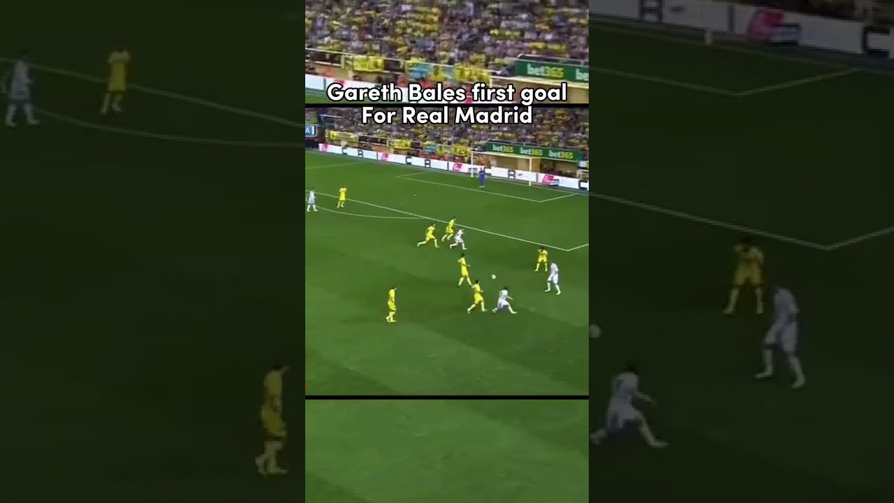 Gareth bale first goal & last goal for Real Madrid 😳💔