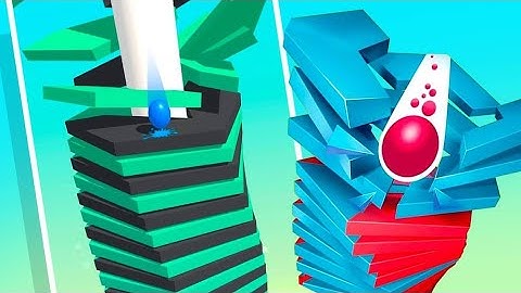 Drop Stack Ball - Fall Helix Blast Crash 3D- Walkthrough Gameplay Part 1 (ios&Android)
