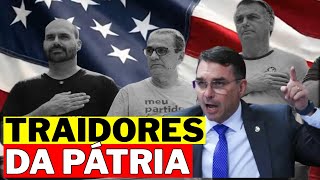 FLÁVIO BOLSONARO E OS "PATRIOTAS" QUE ODEIAM O PRÓPRIO PAÍS