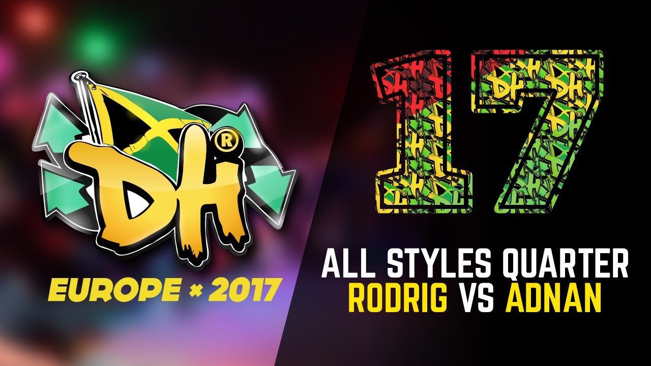 DHI EUROPE 2017 - ALL STYLES BATTLE 1/4 - RODRIG VS ADNAN (WIN)