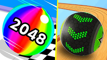 Going Balls Vs Ball Run 2048 Speedrun Android iOS Gameplay Walkthrough - 4K Gameplay