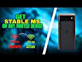 Get stable ms on any root device-||- boost your ping