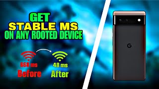 Get stable ms on any root device-||- boost your ping screenshot 4
