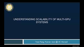 [GPGPU'23] Yuan Feng Understanding Scalability of Multi-GPU Systems