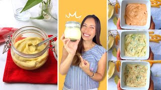 You have never seen making MAYONNAISE FIT so easy | 3 FLAVORS