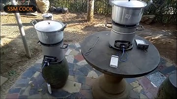 Bếp Đun Bằng Viên Nén, Bếp Đun Không Khói,  bếp đun củi, bếp đun mùn cưa không khói Bếp củi sinh học