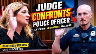 Judge Confronts Police Officer Over Vehicle Search — “No Consent” and K9 Called #court #sentences