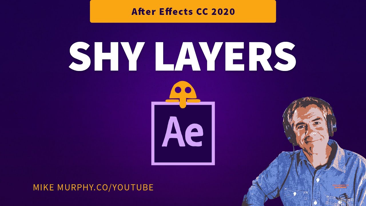 How To Shy Layers In After Effects