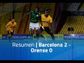 Resumen: Barcelona 2 - Orense 0