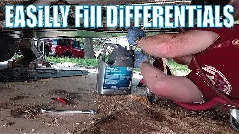 Easily Fill Differentials, Transfer Cases and Transmissions