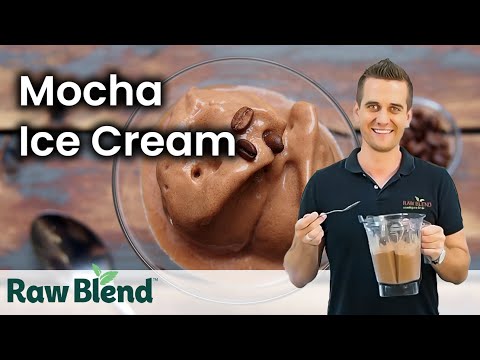 How to Make Mocha Ice Cream in a Vitamix