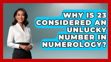 Why Is 23 Considered An Unlucky Number In Numerology? | The Numbers Channel News
