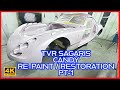 Transforming A TVR Sagaris With Evercoat Optex SUPER BUILD - Repaint Part 1