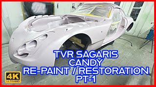 Transforming A TVR Sagaris With Evercoat Optex SUPER BUILD - Repaint Part 1 by Tony's Refinishing 10,746 views 1 year ago 18 minutes