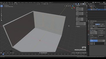 2  Walls and windows with booleans