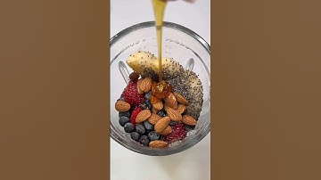 Healthy Blueberry Smoothie 🫐🍓🍌