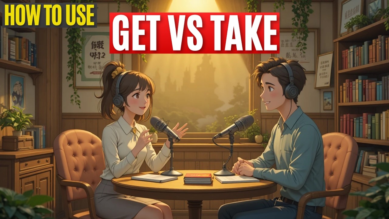 How to Use GET and TAKE in Everyday English | Daily English Conversations | English Podcast