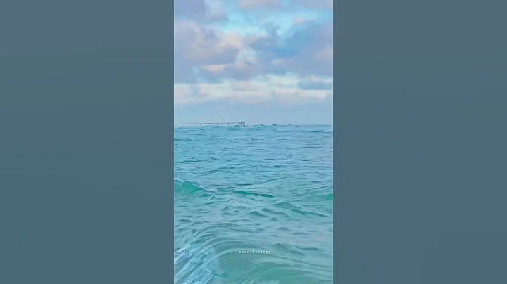 Morning walk sunrise blue sky #beachvibes #oceansunrise #oceanwaves #beachday #beachtime - DayDayNews