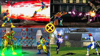 X-Men Mutant Academy All Super Moves 2K 60Gps