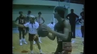Pistol Pete Maravich 1973 Atlanta Hawks training camp - part 1