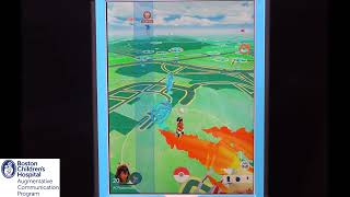 How to use iOS switch control to access pokestops in Pokemon Go Logitech switch, accessible gaming,