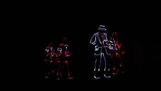 Led Tron Suit And Mirror Man Costume Show From Hawana Team