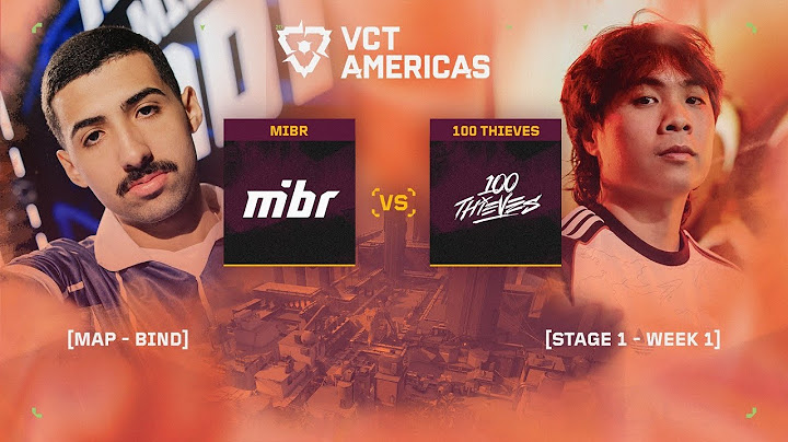 MIBR vs. 100T - VCT Americas Kickoff - Day 1 - Map 02