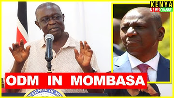 Listen what Bold Oburu Odinga told Ruto about 2027 during ODM Party meeting today in Mombasa