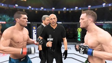 Jack Della Maddalena vs Stephen Thompson FULL FIGHT | UFC 4 AI Simulation (CPU vs CPU)