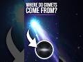 Where Do Comets come From?  Episode 2 #shorts