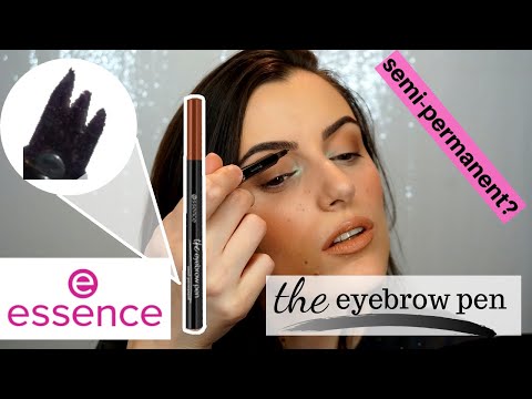 THE EYEBROW PEN (SEMI-PERMANENT) BY ESSENCE - REVIEW [Pharmacy&Makeup]