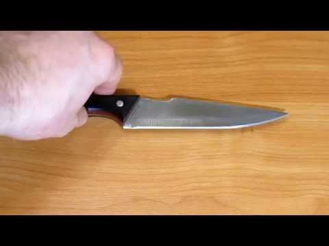 Воронение ножа в домашних условиях видео в уксусе