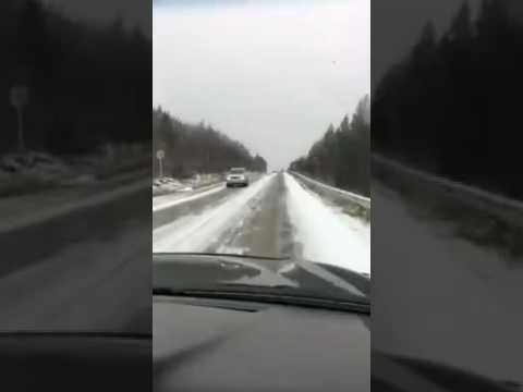 Снежная трасса на Пыхте