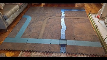 Making a Modular Wargaming Board From EVA Foam Floor Tiles