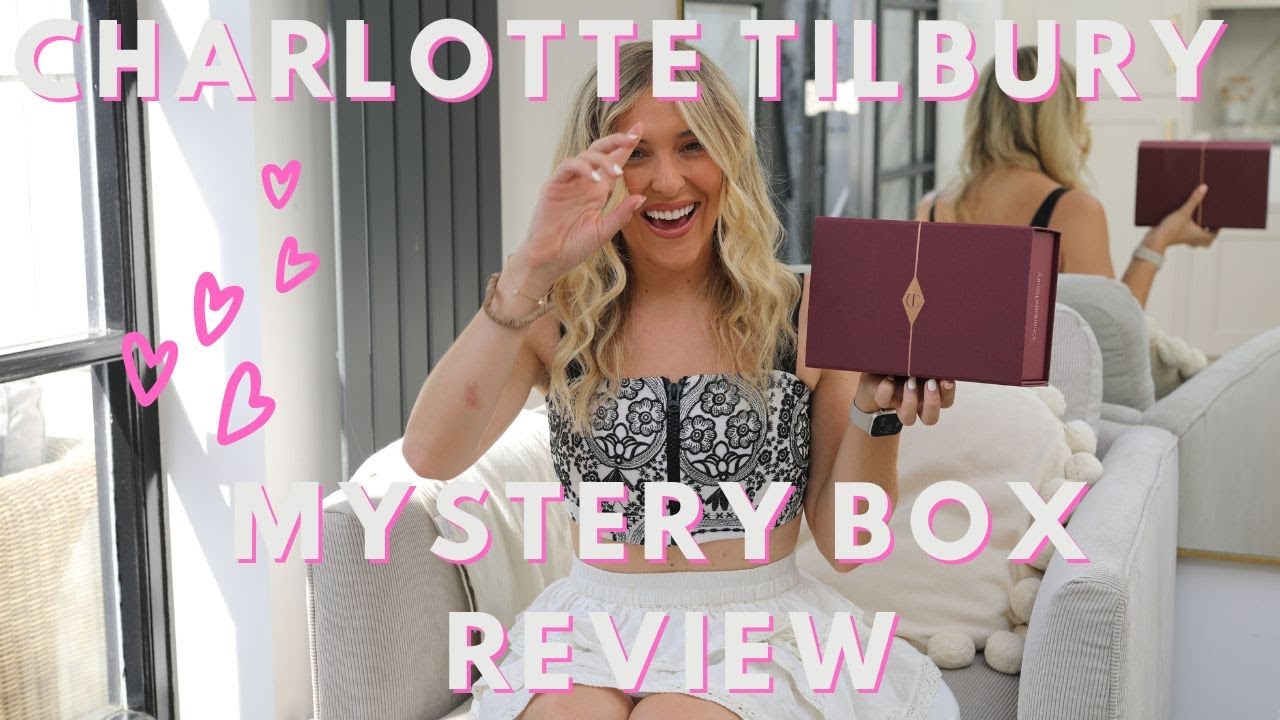 Charlotte Tilbury Mystery Box Unboxing 2022! Whats Inside Charlotte