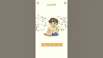 DOP 2 Answer | Gameplay Walkthrough | Level 45 Erase the sadness  #shorts