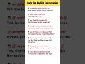 English conversation l Daily Use English Conversation l Daily use english sentence #sentence