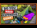 Camping Gear On A Budget | My cheap backpacking gear setup