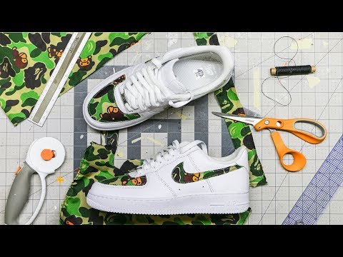 nike air force 1 bape custom