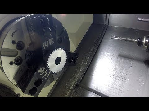 HWI Machining - DMG MORI CLX 350 keyway broaching