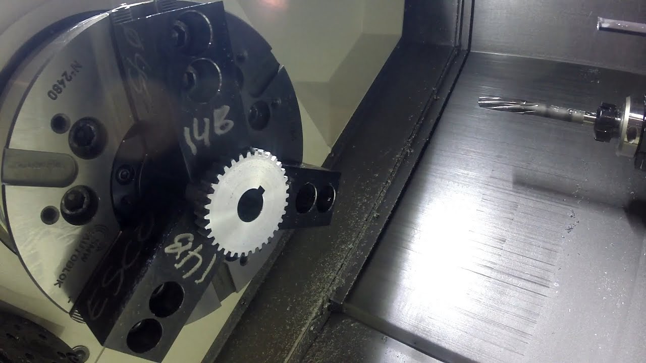 HWI Machining - DMG MORI CLX 350 keyway broaching