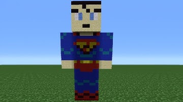 Minecraft 360: How To Make A Superman Statue