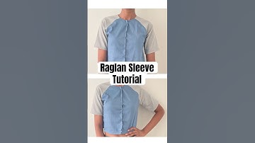 Dartless Raglan Sleeve pattern drafting #fashion #patternmaking #sewing