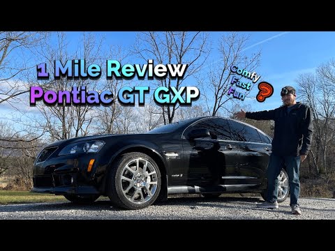 ვიდეო: Pontiac g8 გამოვიდა სახელმძღვანელოში?