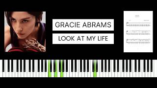 Gracie Abrams - Look At My Life (best Piano Tutorial & Cover)