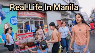 Real Life In Quiapo Manila Philippines - Walking Tour