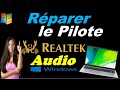 Comment rparer le pilote realtek audio dans windows 1011
